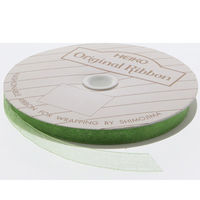 シモジマ HEIKO オーガンジーリボン 7×15 シトロン 001421707 1セット(1巻入×6巻 合計6巻)（直送品）