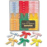 シモジマ ニュータイリボン アソート 001454800 1セット(100個入×4箱 合計400個)（直送品）