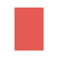シモジマ カットペーパー 色上質 148×100 アカ 002135117　1セット（1束50枚入×10）（直送品）