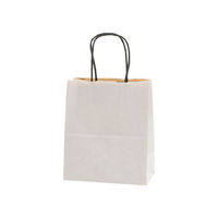 【ケース販売】HEIKO 紙袋 25チャームバッグ 21-12 エコデュオWH 003266742 1ケース(50枚入×6袋)（直送品）
