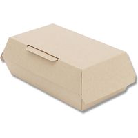 【ケース販売】HEIKO 食品箱 ネオクラフト ランチボックス S 004248008 1ケース(20枚入×8袋 合計160枚)（直送品）
