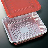 【ケース販売】中央化学 弁当容器 DX-HS-23(共) 004440168 1ケース(50枚入×8袋 合計400枚)（直送品）