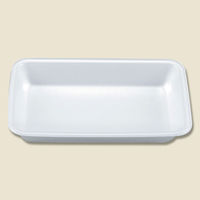 【ケース販売】シーピー化成 食品トレー V-62N 無地 004440193 1ケース(50枚入×24袋 合計1200枚)（直送品）