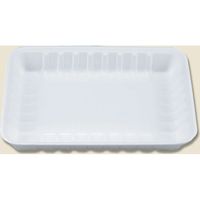 【ケース販売】シーピー化成 食品トレー V-65 無地 004440195 1ケース(50枚入×12袋 合計600枚)（直送品）