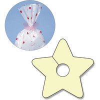 シモジマ ギフトクリップ スター イエロー 004746505 1セット（50個入×10）（直送品）
