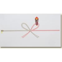 【ケース販売】シモジマ HEIKO のし紙 祝 豆のし02 004806310 1セット(100枚入×10袋 合計1000枚)（直送品）