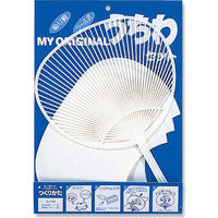 新日本カレンダー 7051 手作りうちわB ミドル 005975698 1セット（10束）（直送品）