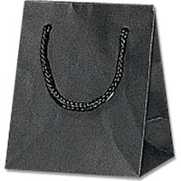 シモジマ Kバッグ T-5 黒 006144302 1セット（10枚入×5）（直送品）