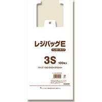 レジバッグ Eタイプ 3S 006645950 1セット（100枚入×80）（直送品）