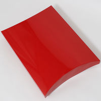 シモジマ ギフトBOX AX-20 赤 006826103 1セット（10枚入×10）（直送品）