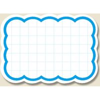 シモジマ 抜型カード クモ L ブルー 007233802 1セット(10束)（直送品）