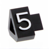 友屋 07106WH5 プライスキューブ M 白 （5） 007306595 1セット（10袋）（直送品）