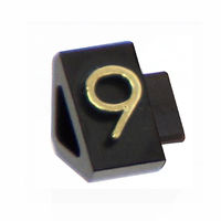 友屋 07107GD9 プライスキューブ S 金 （9） 007306609 1セット（10袋）（直送品）