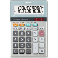シャープ EL-M721-X 電卓 10桁 ミニナイスサイズ 007322150 1セット（10個）（直送品）