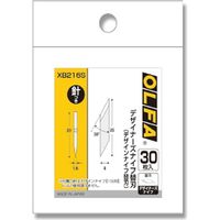 オルファ XB216S デザイナーズナイフ替刃(文具台紙) 007564010 1セット(30枚入×200袋 合計6000枚)（直送品）