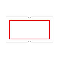 サトー サトーSP用ラベル SP-4 赤枠 弱粘 007710400 1セット(10巻×30本 合計300巻)（直送品）