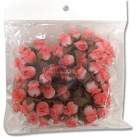 エル･クラフト バラツボミ3L ボカシピーチ 008702704 1セット(60個入×80袋 合計4800個)（直送品）