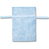 【ケース販売】HEIKO 巾着袋 Fバッグ Wシャンテタイプ S ライトブルー 008739523  1ケース(10枚入×50袋)（直送品）