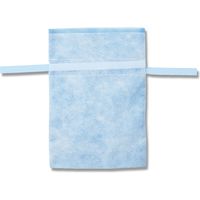 【ケース販売】HEIKO 巾着袋 Fバッグ Wシャンテタイプ L ライトブルー 008739981  1ケース(10枚入×50袋)（直送品）