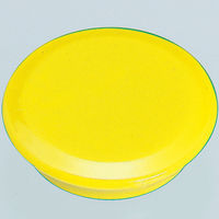 西敬 カラーマグネットタック２０ｍｍ黄 CMT-20RY 1セット（10個×5シート）