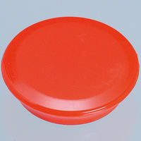 西敬 カラーマグネットタック30mm赤10個入 CMT-30RR 1セット(10個×2シート)