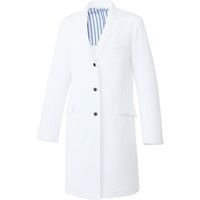 チトセ ドクターコート（長袖） 女性用 ホワイト S UN-0084（取寄品）