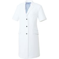 チトセ unite（ユナイト） ドクターコート（半袖） 女性用 ホワイト UN-0086