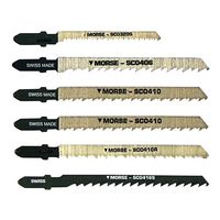 M.K.モールス ジグソーブレード・アソートセット Morse(R) 炭素鋼ブレード SC2P 1式(6本) 3-8377-02（直送品）