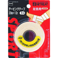 ニトムズ テーピングテープ足首用38 (1PK=1巻入) N1530 1パック(1巻) 114-5003（直送品）