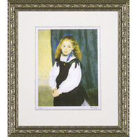 ユーパワー ミュージアム シリーズ（シグレー版画）ルノワール「ルグラン嬢の肖像」 MW-18038（直送品）