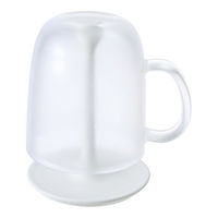 コップ取っ手付き スタンドセット クリア W613CL 1個 マーナ