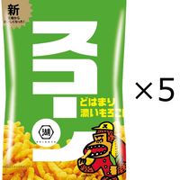 【アウトレット】湖池屋 スコーン どはまり濃いもろこし 1セット（5袋）