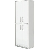 【組立設置付】プラス XF 両開き保管庫2段タイプ幅824×奥行424×高さ2150mm ホワイト/ホワイト XS-2108B XS-2108B 1台（直送品）