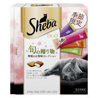 【期間限定品】Sheba Duo（シーバ デュオ）猫用 旬の贈り物 240g 1個 マースジャパン