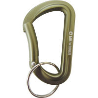 中林製作所 冒険倶楽部 ミリタリーカラビナ 6mm MCB-5（直送品）