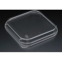 スミ 惣菜容器 スーパーレンジ AP_FK角128 透明 蓋 8S12221 1包：900枚（100×9）（直送品）
