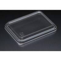 スミ 惣菜容器 スーパーレンジ AP_FK角84 透明 蓋 8S84221 1包：2000枚（100×20）（直送品）