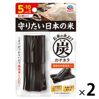 米びつ 虫対策 虫よけ 本格 炭のチカラ お米用 防虫剤 1セット(2個) アース製薬