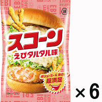 【アウトレット】湖池屋 スコーン えびタルタル味 1セット（85g×6個）