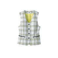 セロリー Selery ベスト ライトグレー 15号 S-04309（直送品）