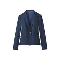 セロリー Selery ジャケット ネイビー 19号 S-24921（直送品）