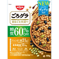 【アウトレット】ごろグラ 糖質60%オフ まるごと大豆 350g 1袋 日清シスコ シリアル グラノーラ