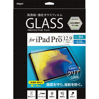 ナカバヤシ iPadPro12.9ガラスフィルム/光沢指紋防止 TBF-IP183GFLS 1個（直送品）