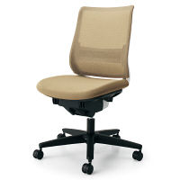 【組立設置込】コクヨ オフィスチェア ミトラ ランバーサポート付 カーペット用 ホワイト×ソフトベージュ 1脚（直送品）