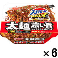 エースコック スーパーカップMAX大盛り 太麺濃い旨スパイシー焼そば 6個