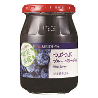 明治屋 果実実感 つぶつぶブルーベリージャム 340g 1個