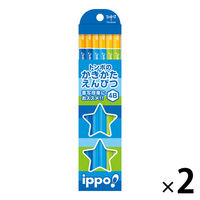 【アウトレット】トンボ鉛筆 かきかた鉛筆プレーンM4B 1セット(24本：12本入×2） KB-KPM02-4B