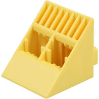 アーテック Lブロック 三角（100ピースセット） 黄【日本製】 151485 1セット（直送品）