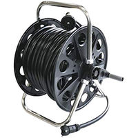 日之出化成 ホースリール 耐圧農園ホース 50m付 リールセット ホリデー2 4958182349348 1個