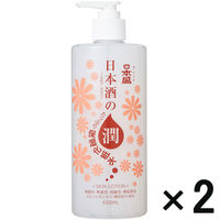 【アウトレット】日本盛 日本酒のたっぷり保湿化粧水 1セット（2本：550mL×2）